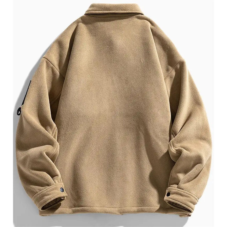 Finn | Zachte Suède Fleece-Gevoerde Jas