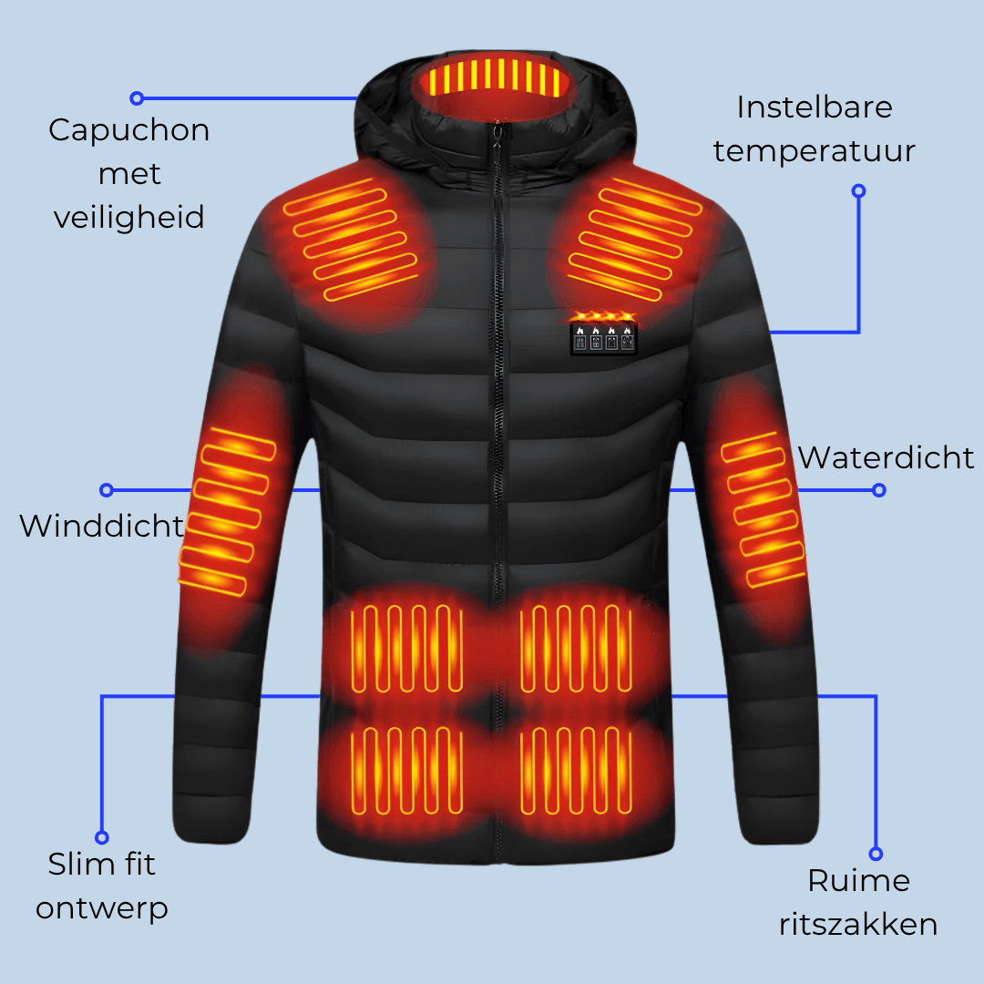 TotalHeat | Verwarmde Pufferjas | Unisex